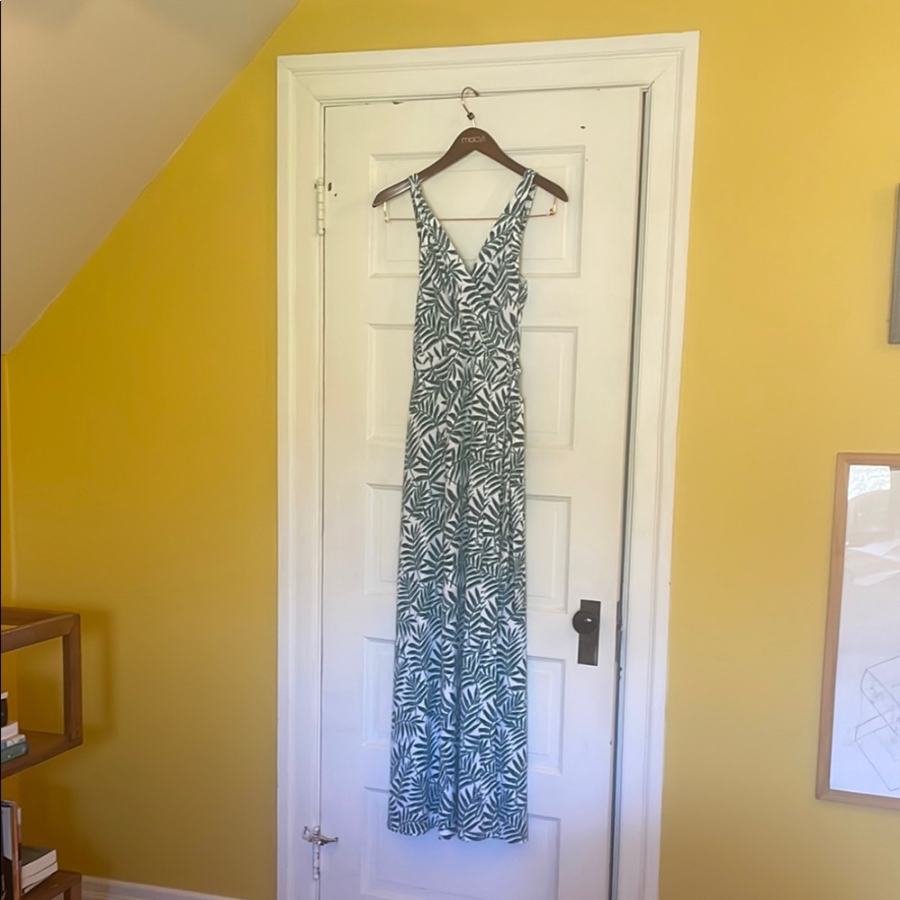 Faux Wrap Maxi Dress